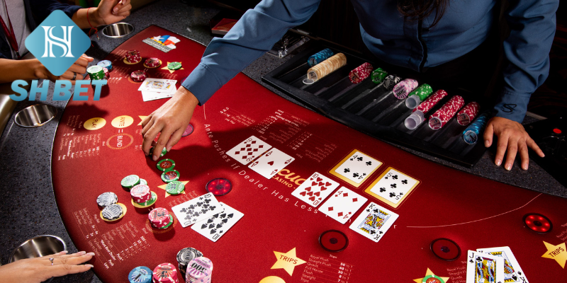 Các lá bài Poker Stud 5 lá