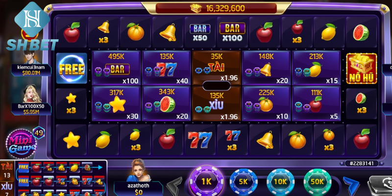 Biểu tượng jackpot quay xèng làng quê cùng phần thưởng lớn