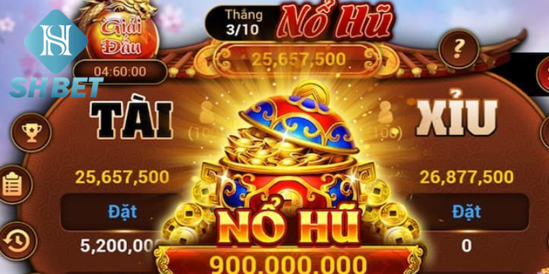 Giao diện rực rỡ của trò chơi Sân Khấu Rực Rỡ Nổ Hũ tại SHBET